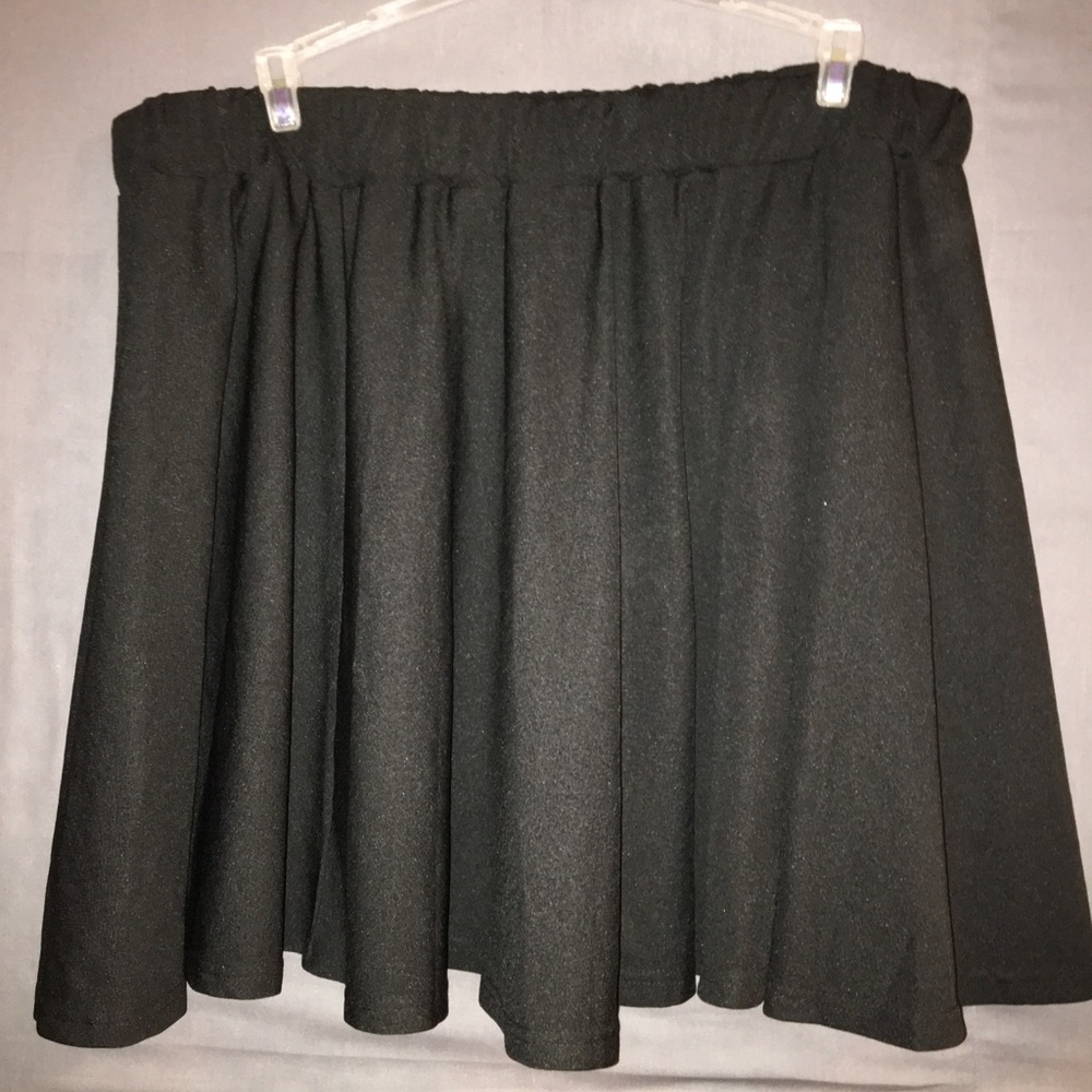 Shein Black Circle Skirt